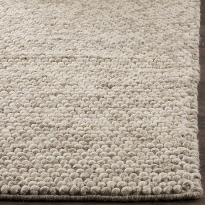 SAFAVIEH Area Rug 9x12 - Natura Collection - Large - Beige, Handmade Wool Blend, Textured Design, Ideal for Living Room, Bedroom, Dining Space (NAT620B)