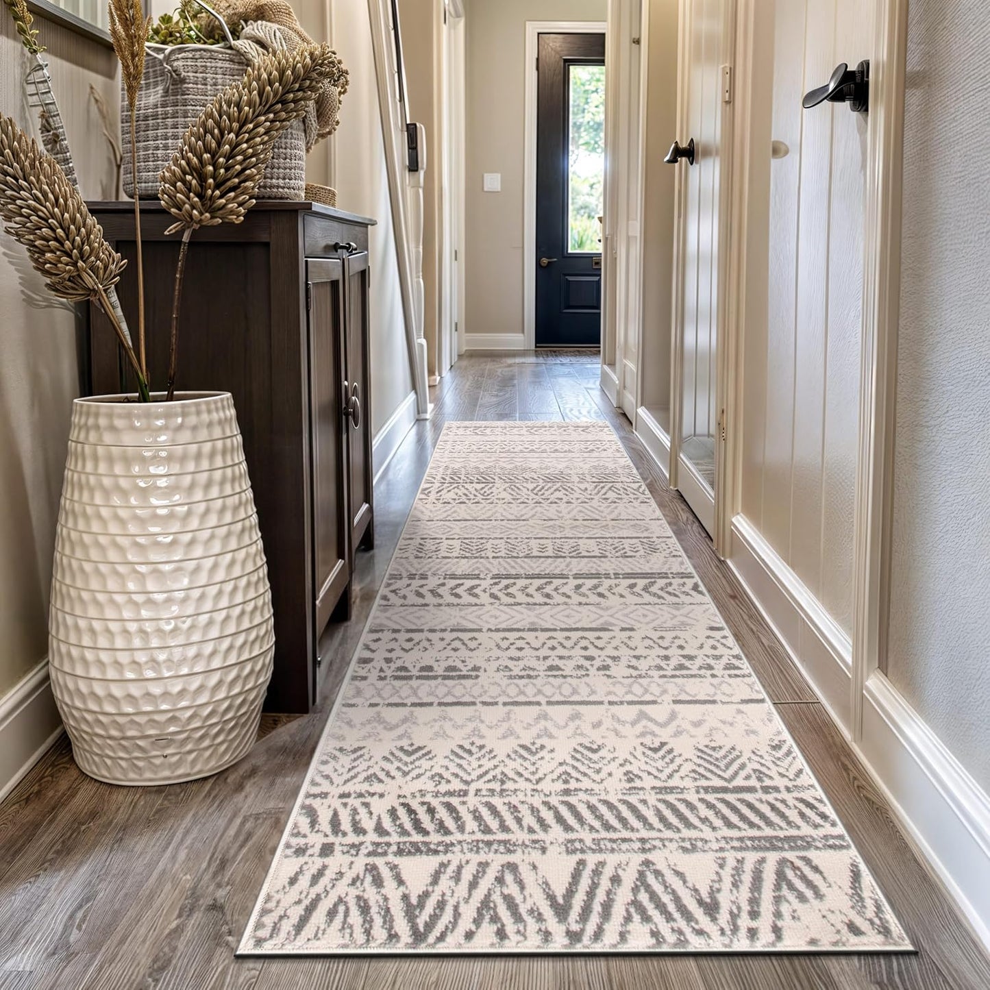 2'7" 8' Rugshop Geometric Boho Perfect for high Traffic Areas of Your Living Room,Bedroom,Home Office,Kitchen Runner