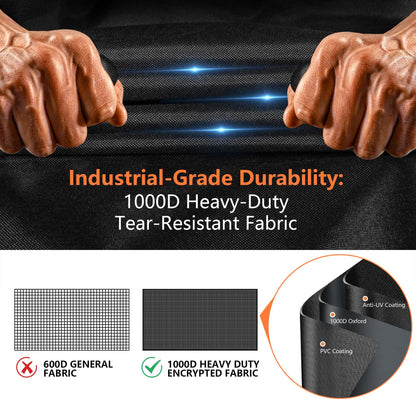 Griddle Cover for Blackstone 36" Griddle - 2026 Upgraded 1000D Heavy Duty Waterproof Flat Top Grill Cover, Tear & Fade Resistant with Buckle & Air Vents, Fits Blackstone 1528 & More 4-Burner Griddle