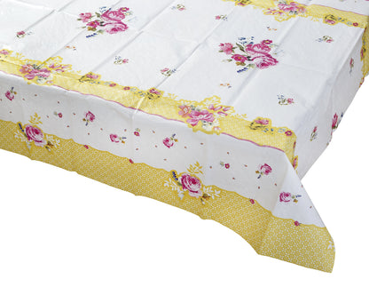 Talking Tables Pretty Floral, Paper Table Cover, Multi-Colour, 180 x 120cm
