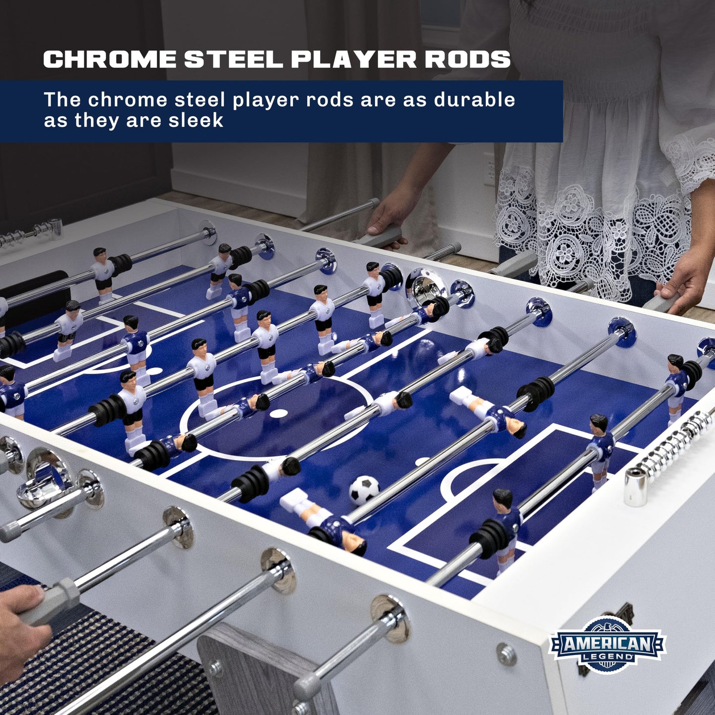 American Legend Foosball Tables - Kirkwood and Manhattan Styles