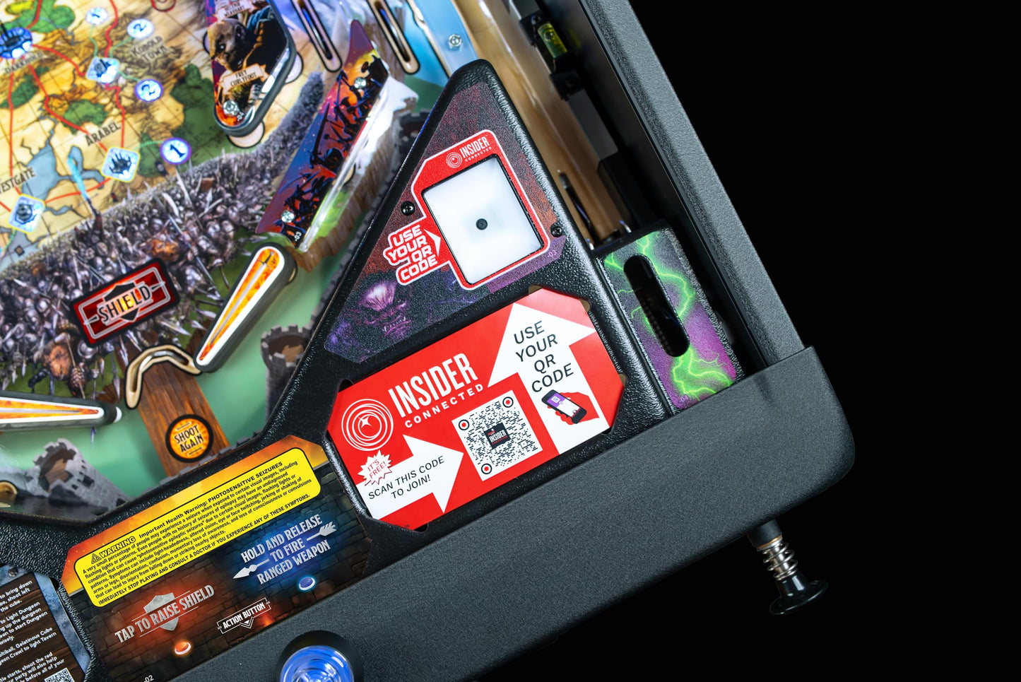 Stern Pinball Dungeons & Dragons with Insider Connected, Pro Edition Arcade Pinball Machine