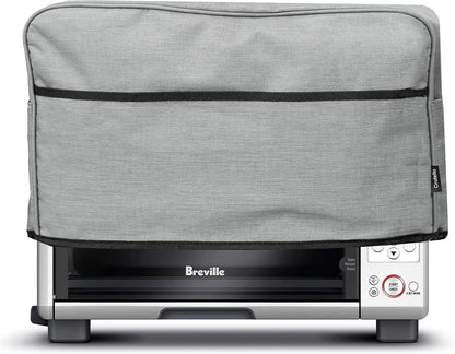 Crutello 4 Slice Toaster Oven Cover with Storage Pockets, High Quality Dust Cover for Kitchen Appliances
