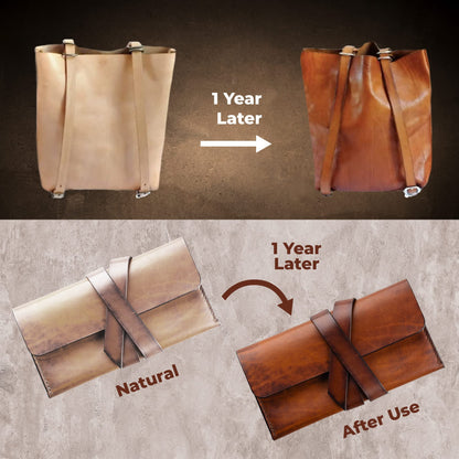 ELW Full Grain Cowhide Leather 4-5 oz [1.6-2mm] Thickness in Pre-Cut Size: 12"x24", AB Grade Hide Vegetable Tanned Leather Using for Tooling, Carving, Molding, Dyeing Material for Craft, Hobby