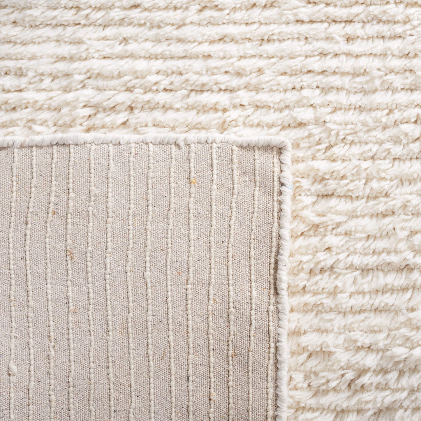 SAFAVIEH Casablanca Collection Area Rug - 10' x 14', Ivory, Handmade Wool, Ideal for The Living Room, Dining, Bedroom (CSB793A)