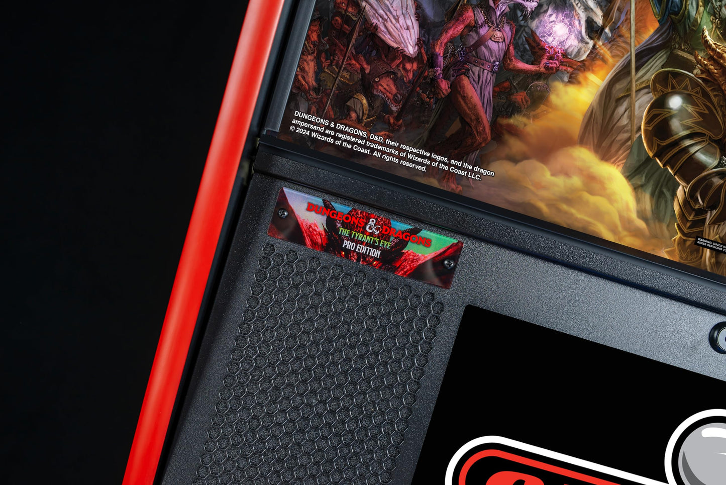 Stern Pinball Dungeons & Dragons with Insider Connected, Pro Edition Arcade Pinball Machine