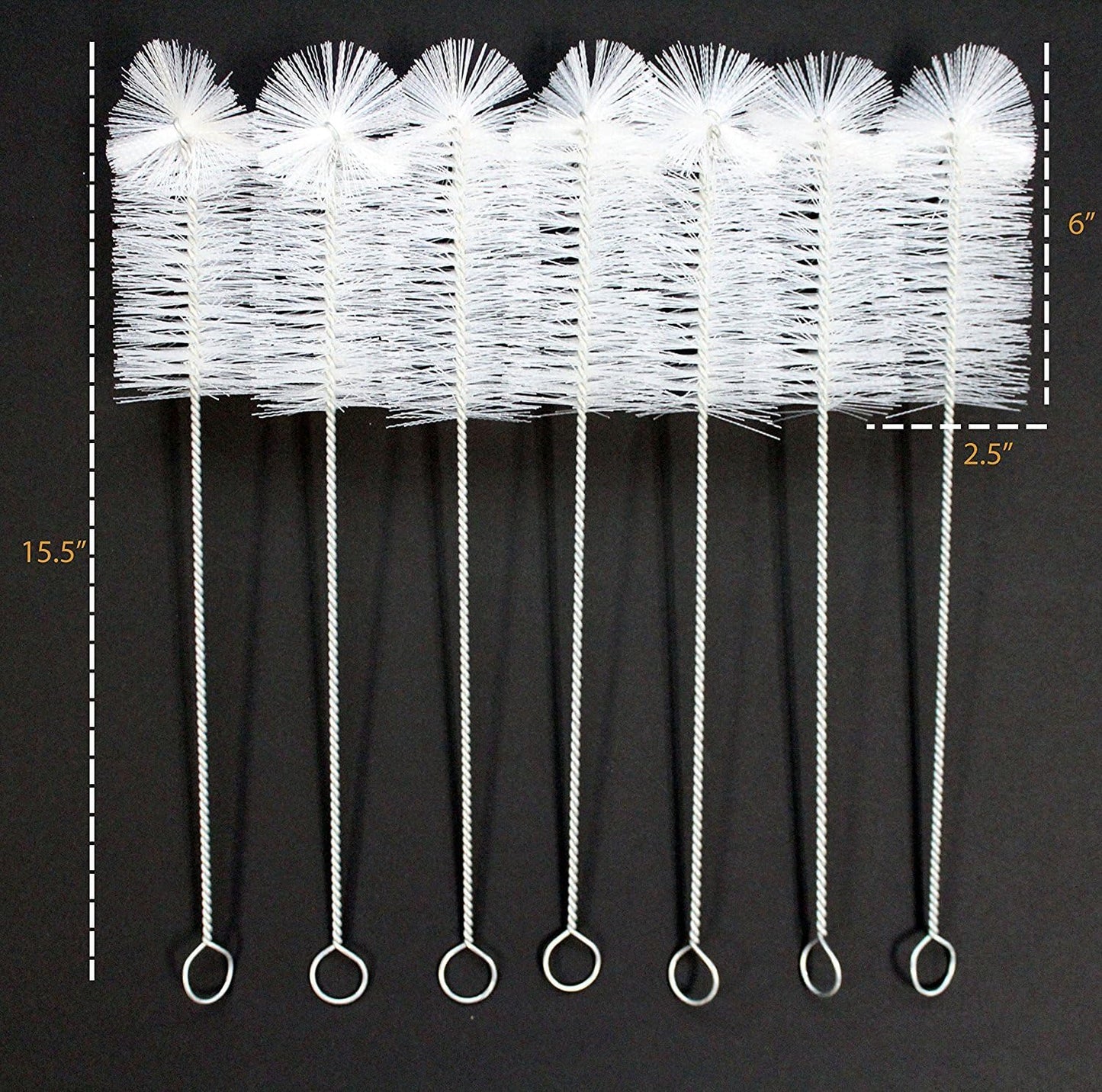 1-Pack 16" Bottle Brush great for cleaning Beer, Wine, Water, Soda, Kombucha