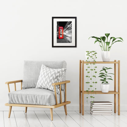 Americanflat 11x14 Picture Frame with Shatter-Resistant Glass - Use as 8x10 Frame with Mat or Display 11x14 Photo Without Mat - Signature Collection - Picture Frames for Wall Display - Black