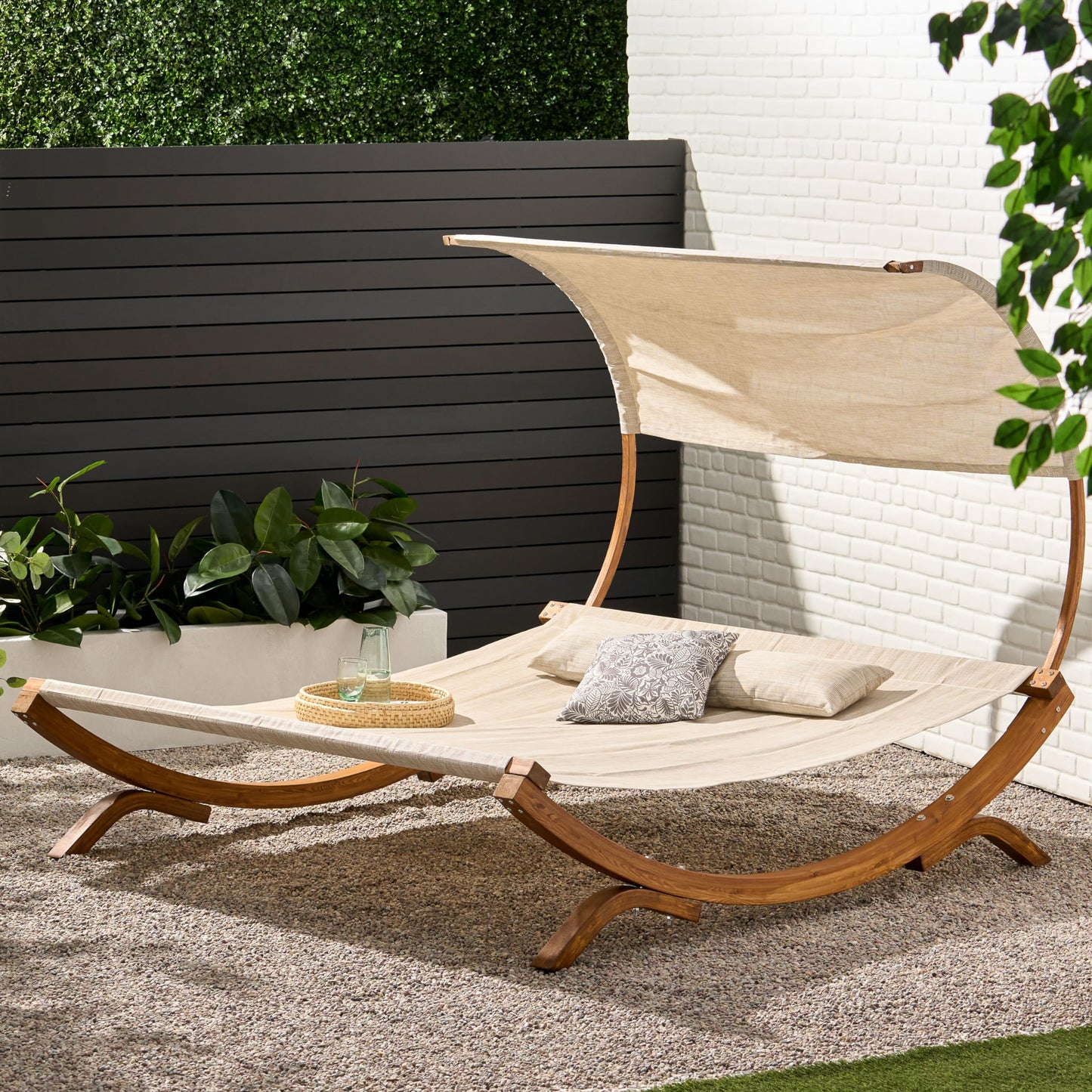 SUNBED W,Canopy