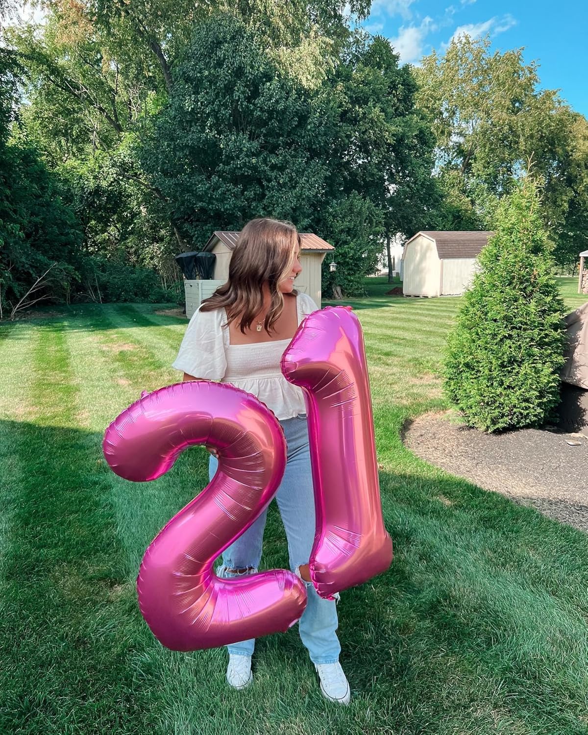 Pink Number Balloon - 40 Inch 0 Balloon for Birthday Celebrations | Perfect Party Supplies for Women
