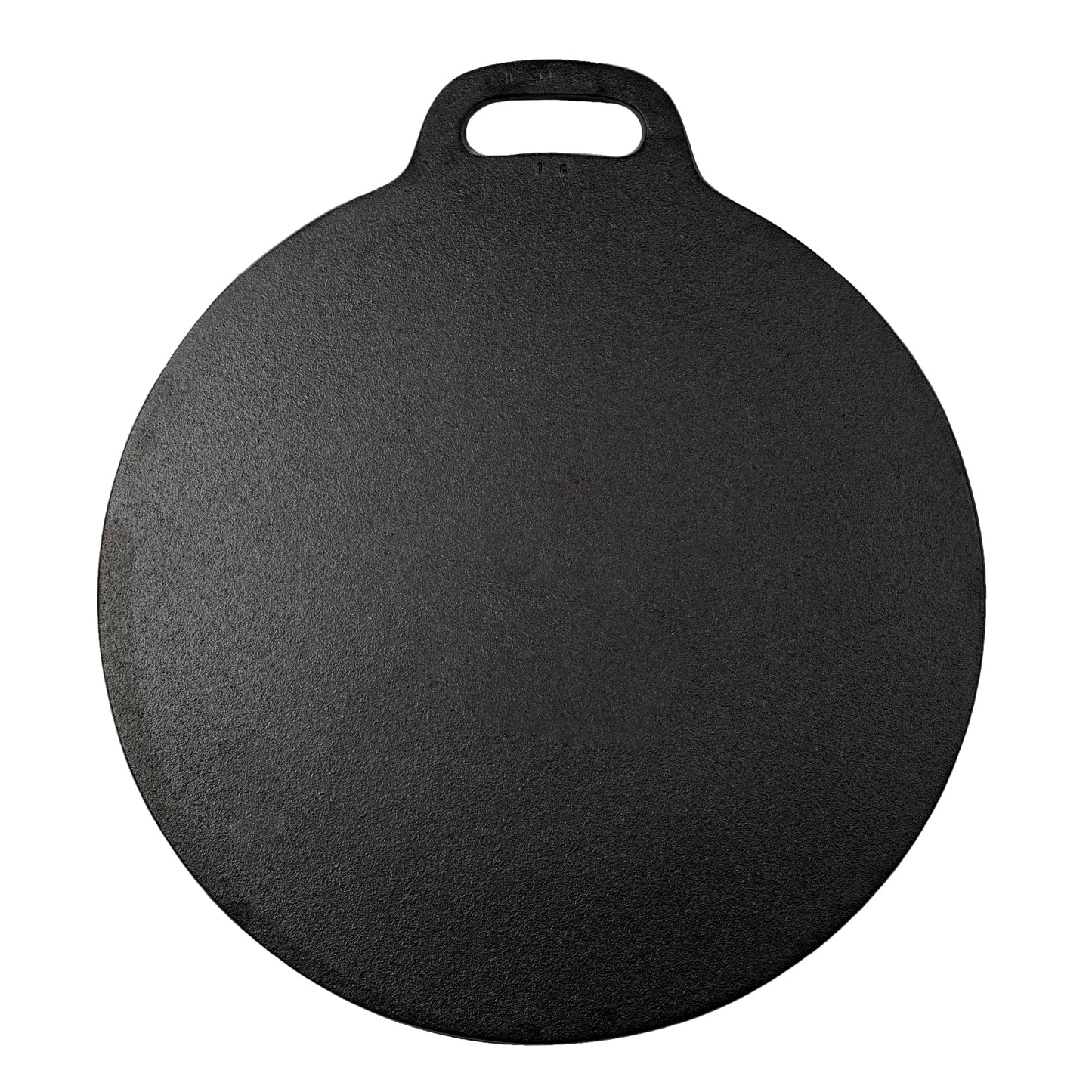 Victoria 12-Inch/30.5-Centimeter Cast Iron Tawa Dosa Pan, Cast Iron Pizza Pan and Crepe Pan with Loop Handle, Seasoned with Flaxseed Oil, Made in Colombia