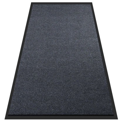 8'x4' Front Door Mat, Extra Large Indoor Outdoor Doormat, Heavy Duty Commercial Floor Mat, Non Slip Rubber Backing Welcome Mats for Entryway, High Traffic Area, Waterproof, Low-Profile, Easy to Clean