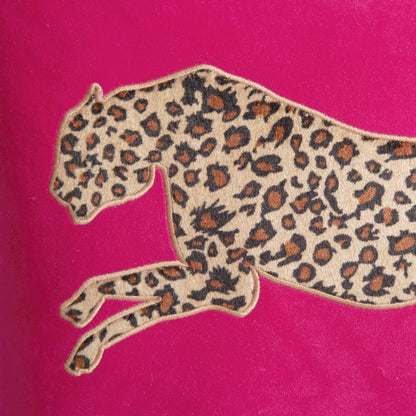 Juicy Couture – Decorative Accent Pillow Velvet Safari Leopard Premium Reversible Throw Pillow Living Room and Bedroom Décor Measures 14" x 24" Cheetah on White
