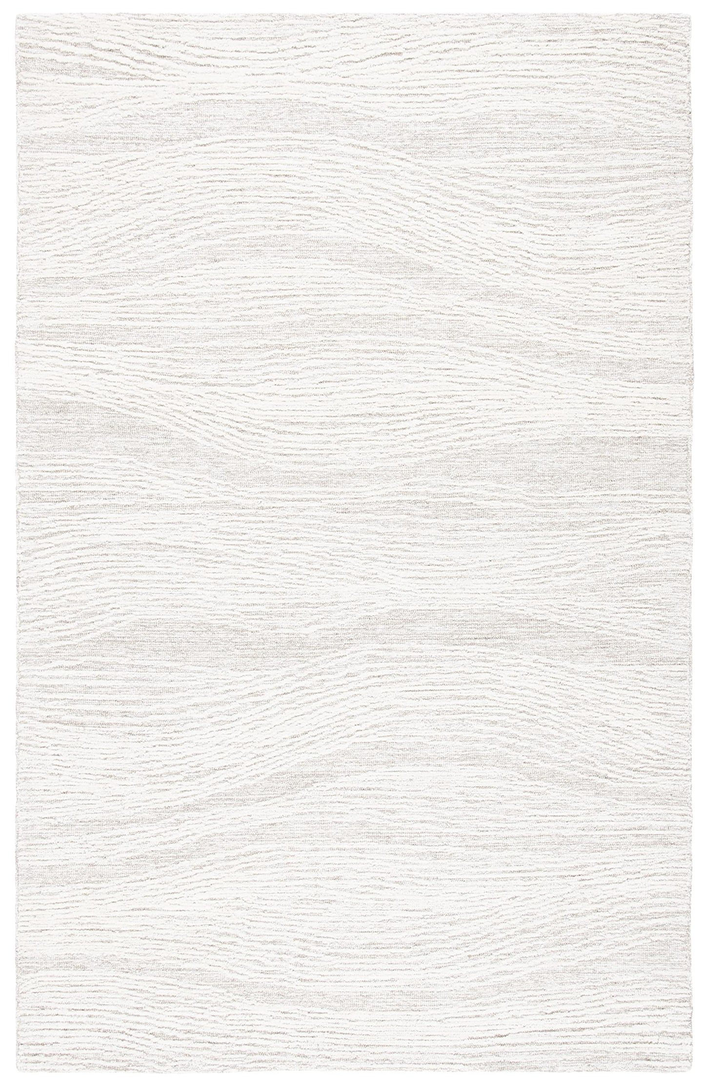 SAFAVIEH Metro Collection 6' x 9' NaturalIvory MET995A Handmade Premium Wool Living Room Dining Bedroom Area Rug