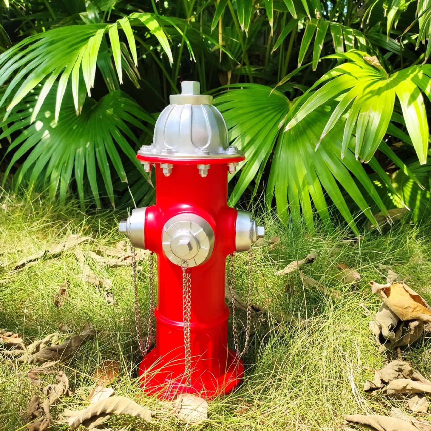 Generic 14.5 inch Dog Pee Post - Fake Fire Hydrant Outdoor Play Equipment, Puppy Training Post