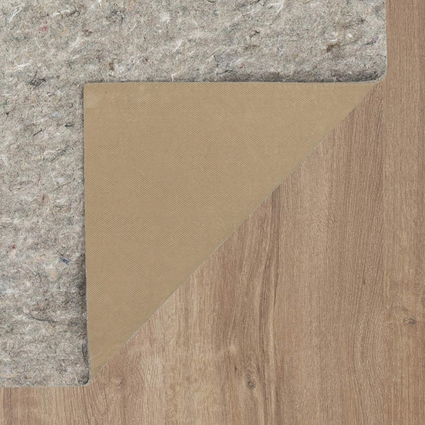 Mohawk Home Non-Slip Rug Pad - 1/4" Thick Felt & Latex Rubber Gripper - 8' x 10' for Hardwood & Tile Floors