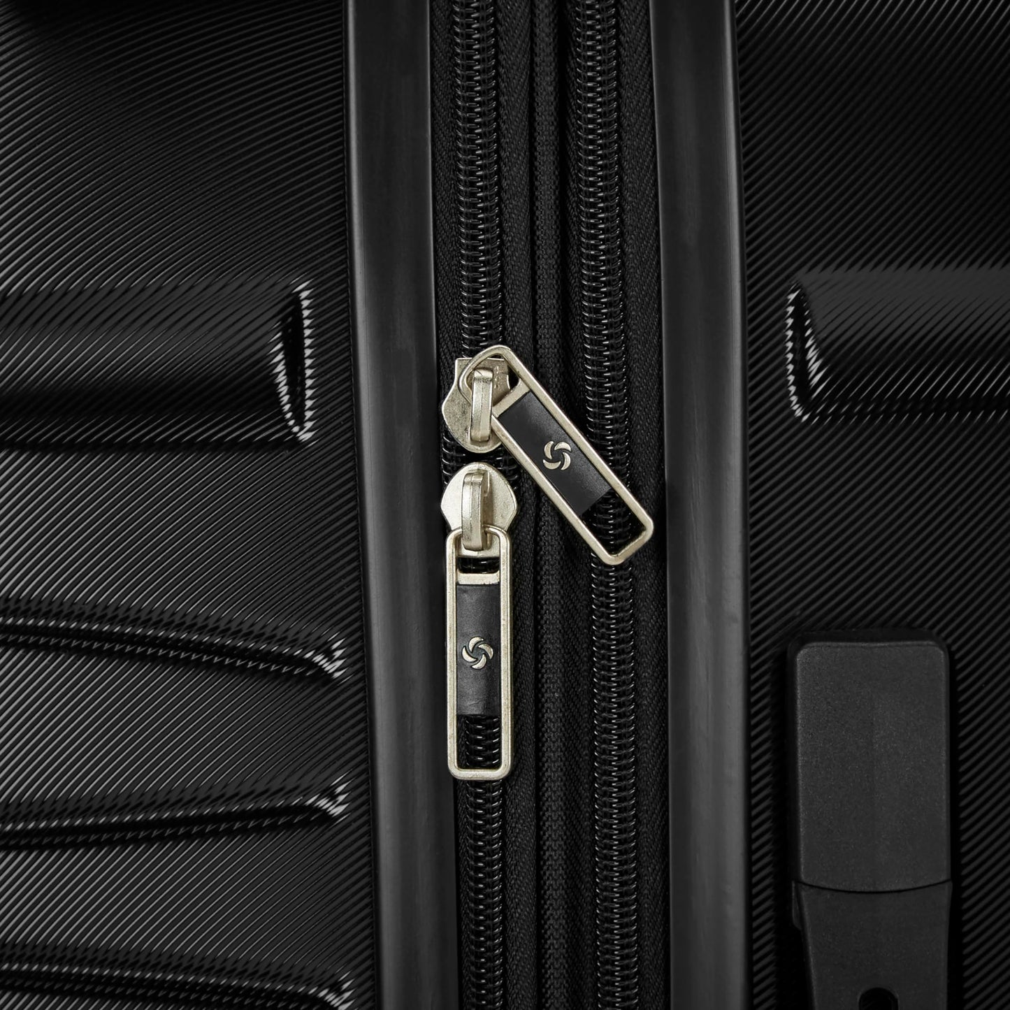 Samsonite Evolve SE Hardside Expandable Luggage with Double Spinner Wheels, Titanium, 3PC Set (CO/M/L)