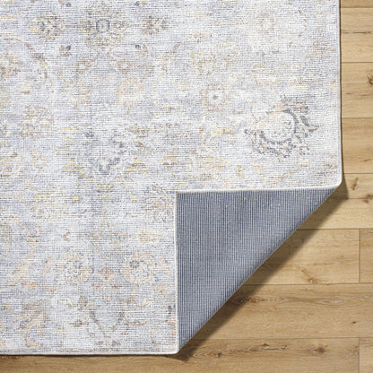 Livabliss x Our PNW Home Olympic Updated Traditional Area Rug, 7'10" x 10', Pale Blue