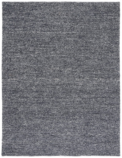 SAFAVIEH Area Rug 6x9 - Natura Collection - Dark Grey, Handmade Wool Blend, Textured Design, Ideal for Living Room, Bedroom, Dining Space (NAT620H)
