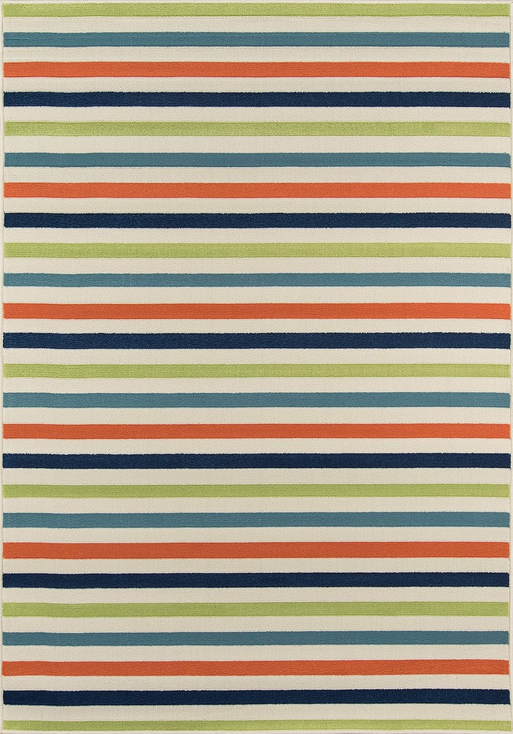 Momeni Rugs Baja Collection Indoor & Outdoor Area Rug, 2'3" x 4'6", Multicolor - Easy to Clean, UV Protected