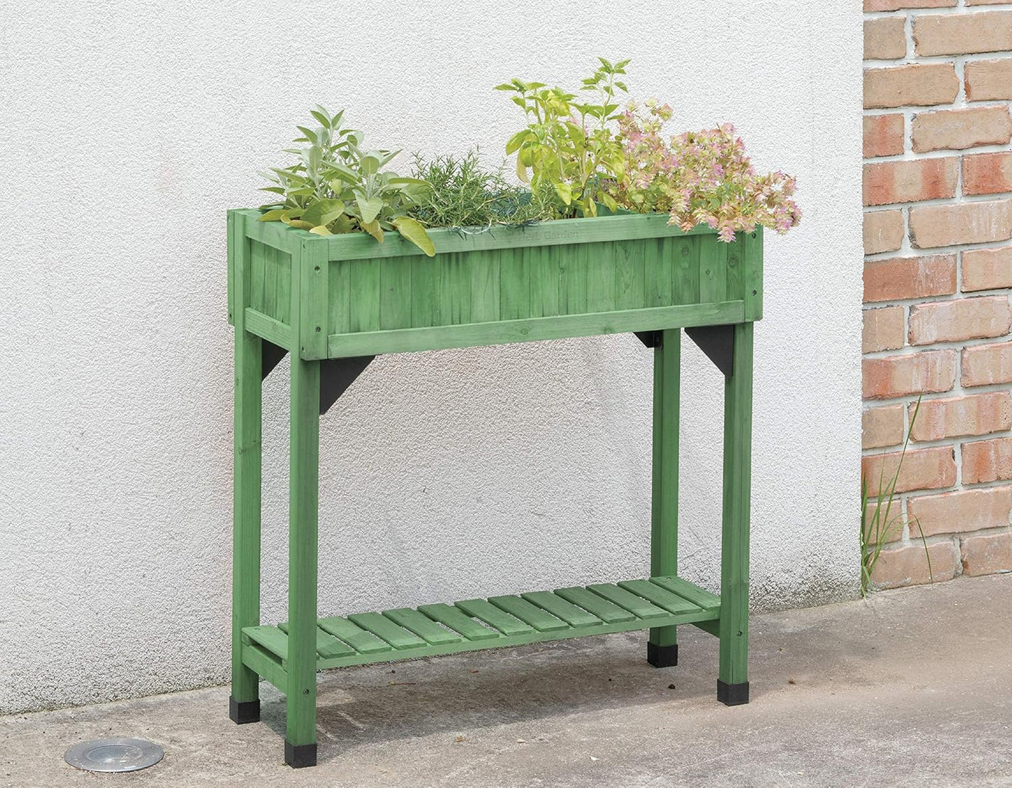 Slimline VegTrug Herb Garden - Sage Green