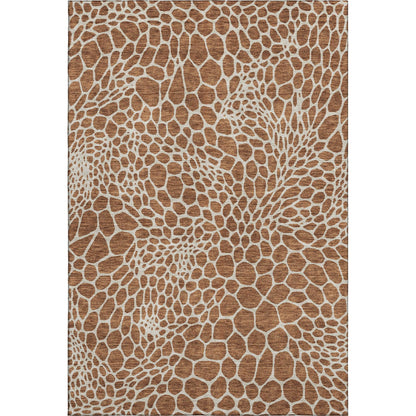 Addison Rugs Mayfield AMF919 Paprika 8' x 10' Indoor Premium Machine Washable Runner Rug, Silky Soft, Easy Clean, Non Shedding, Bedroom, Living Room, Dining Room, Kitchen, Patio Rug