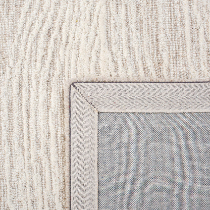 SAFAVIEH Metro Collection 6' x 9' NaturalIvory MET995A Handmade Premium Wool Living Room Dining Bedroom Area Rug