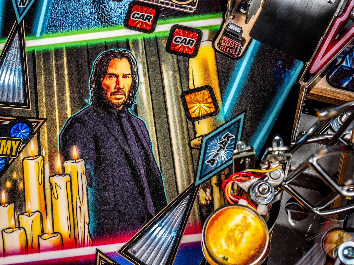 Stern Pinball John Wick with Insider Connected, Pro Edition Arcade Pinball Machine