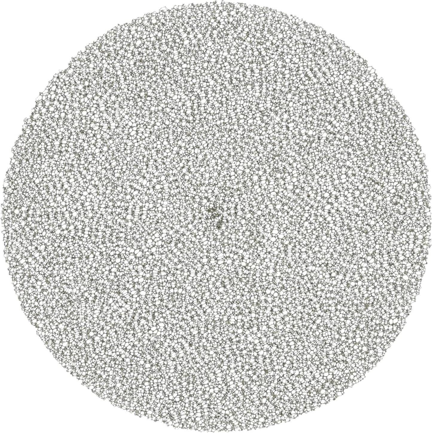 ProTeam 510184 Foam Media Replacement Filter for Dome Filter, Black, 5.625 in.