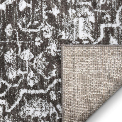 Well Woven Della Grey Vintage Boho Doormat 2' x 3'