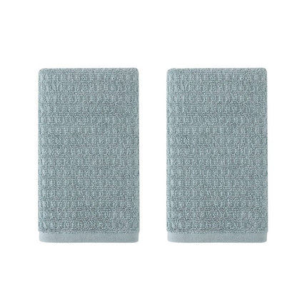 Tommy Bahama- Hand Towel Set, Highly Absorbent Cotton Bathroom Decor, Low Linting & Fade Resistant (Northern Pacific Turquoise, 2 Piece)