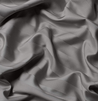 Pure Bamboo Twin Sheets - Luxuriously Soft 100% Organic Viscose Bed Sheet Set | Cooling Jacquard Stone