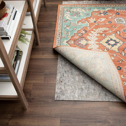 Mohawk Home Non-Slip Rug Pad - 1/4" Thick Felt & Latex Rubber Gripper - 8' x 10' for Hardwood & Tile Floors
