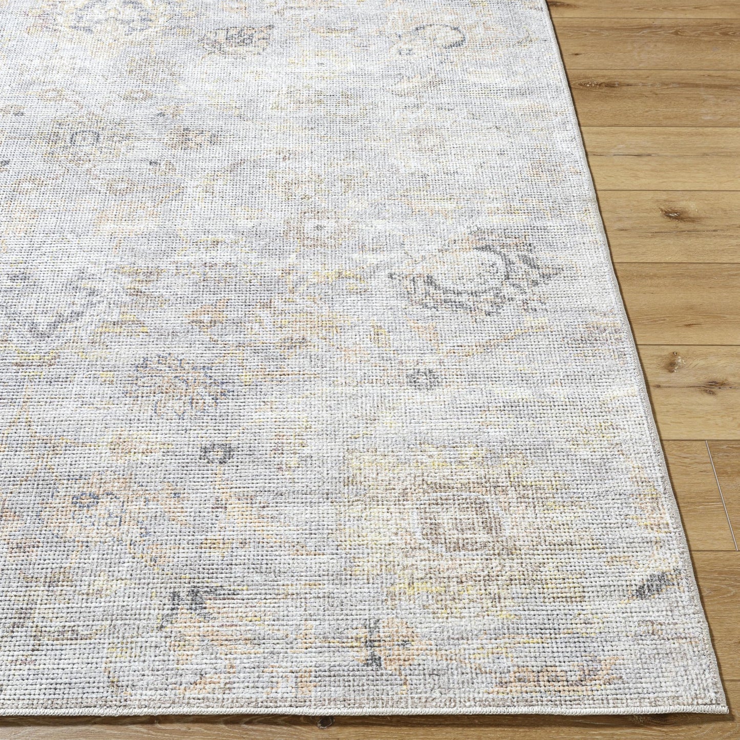 Livabliss x Our PNW Home Olympic Updated Traditional Area Rug, 7'10" x 10', Pale Blue