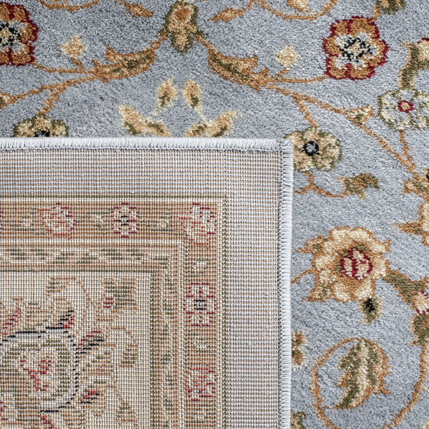 SAFAVIEH Lyndhurst Collection Area Rug - 10' x 14', Light Blue & Ivory, Traditional Oriental Design, Non-Shedding & Easy Care, Ideal for High Traffic Areas in Living Room, Bedroom (LNH312B)
