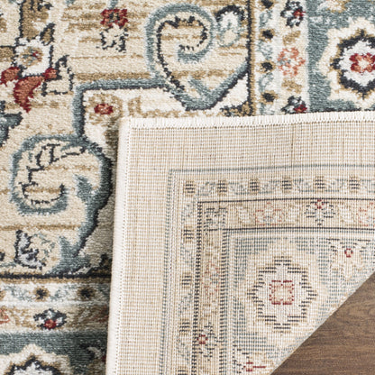 SAFAVIEH Lyndhurst Collection Area Rug - 9' x 12', Cream & Beige, Traditional Oriental Design, Non-Shedding & Easy Care, Ideal for High Traffic Areas in Living Room, Bedroom (LNH338B)