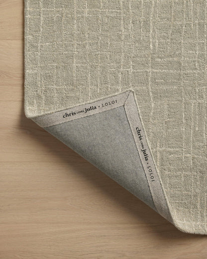 Loloi Chris Loves Julia Polly Collection POL-06 Spa/Ivory 9'-3" x 13' Area Rug