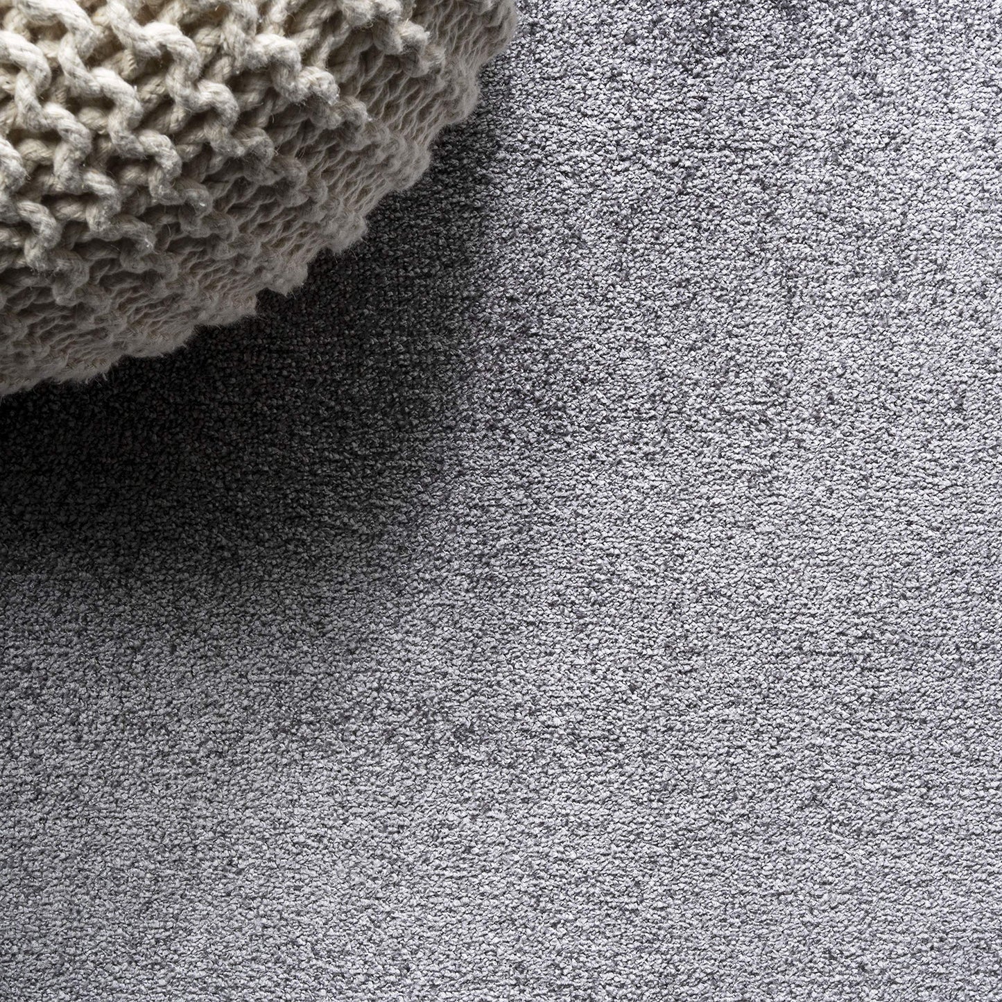 JONATHAN Y Haze Solid Low-Pile Gray Indoor Area Rug 10x14, Coastal,Bohemian,Minimalist,Classic, Easy-Cleaning for Living Room,Bedroom,Kitchen,Pet Friendly,Non-Shedding (SEU100A-14)