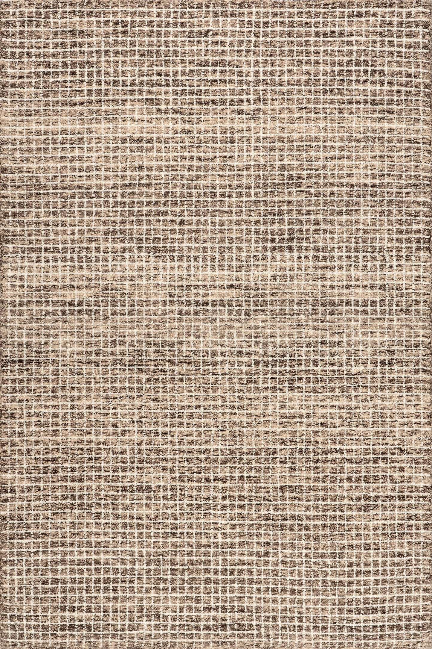 Rugs USA Melrose Brown/Ivory, 11'6" x 14'6", Handmade, Wool & Cotton, Soft and Cozy, High Traffic, Stain Resistant, Easy Clean, Durable Area Rug for Bedroom, Living Room, Dining Space, Den, Entryway