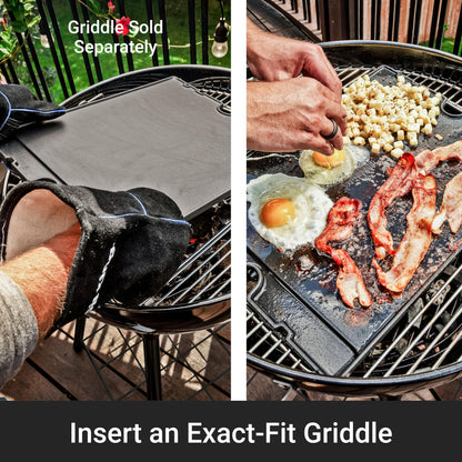 Broil King 401110B Kettle 22.5-IN Crown Charcoal Grill in Black