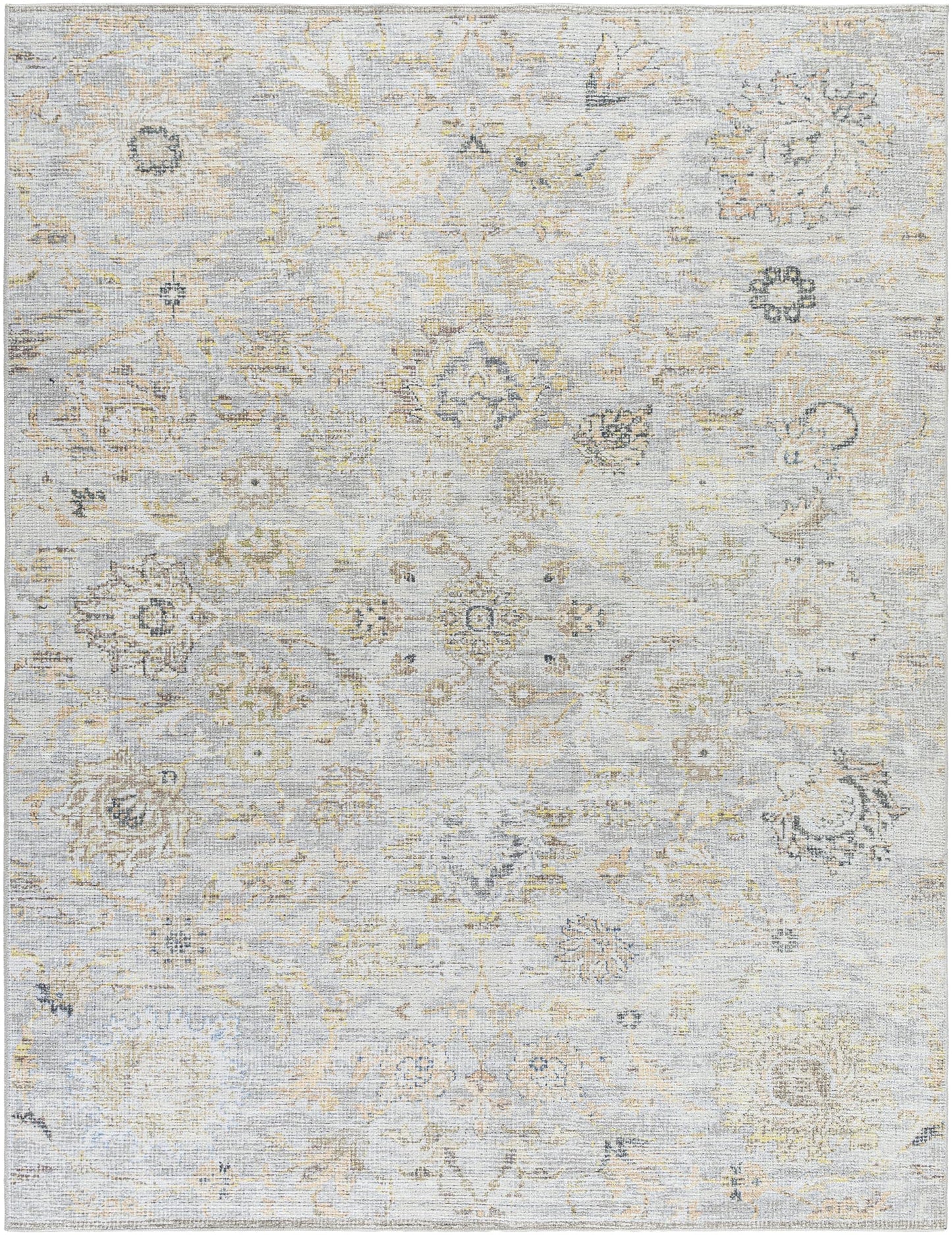 Livabliss x Our PNW Home Olympic Updated Traditional Area Rug, 7'10" x 10', Pale Blue