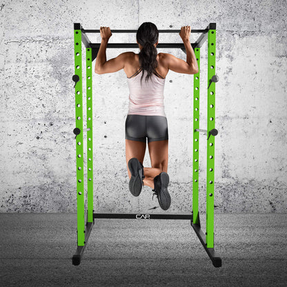 CAP Barbell Full Cage Power Rack, 6-Foot, Green