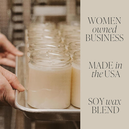 Sweet Water Decor Pumpkin Spice Candle | Pumpkin, Cinnamon, Vanilla Scents | 9oz Clear Jar Soy Candle