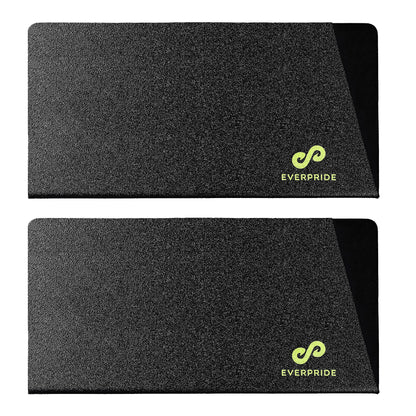 EVERPRIDE Butcher Chef Knife Edge Guards (2-Piece Set) Wide Knives Blade Edge Protectors - Meat Cleaver Knife Sheath Set - BPA-Free Chef Knife Covers Fits Blades Up To 8” x 4” – Knives Not Included