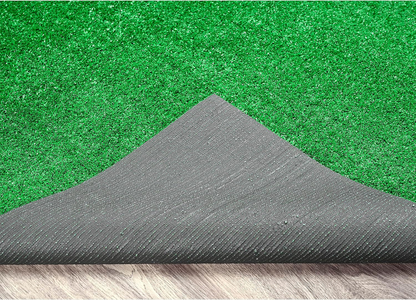 Garland Rug Large Indoor/Outdoor Area Rug 3 ft. x 5 ft., Green Artificial Grass