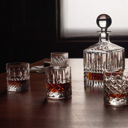 Waterford Connoisseur Lismore Diamond Straight Tumbler Set of 4