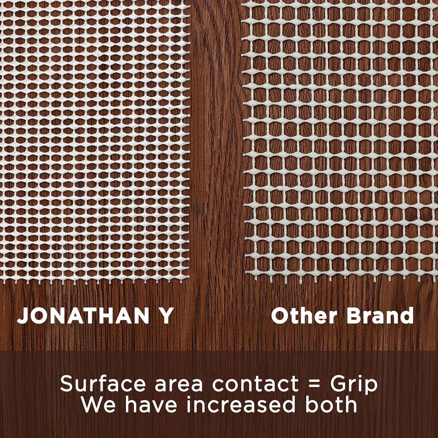 JONATHAN Y PAD200A-28 Ultra Stop Non-Slip Rug Pad, PVC Latex Free for Hard Surface Floors