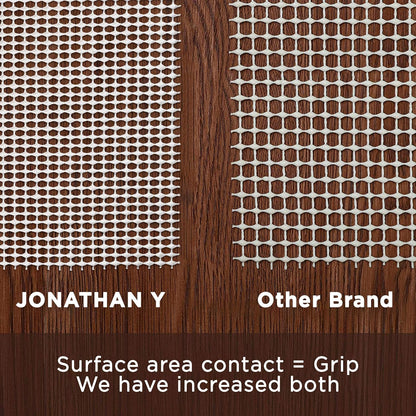 JONATHAN Y PAD200A-28 Ultra Stop Non-Slip Rug Pad, PVC Latex Free for Hard Surface Floors