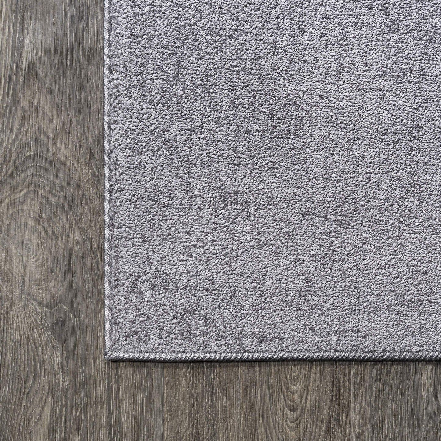 JONATHAN Y Haze Solid Low-Pile Gray Indoor Area Rug 10x14, Coastal,Bohemian,Minimalist,Classic, Easy-Cleaning for Living Room,Bedroom,Kitchen,Pet Friendly,Non-Shedding (SEU100A-14)