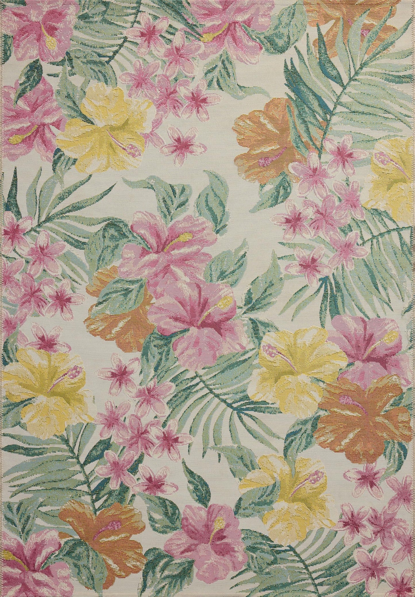 Loloi Botanical Collection BOT-03 Ivory/Sunrise 10'-6" x 13'-9" Area Rug